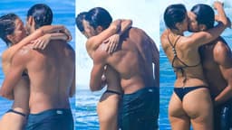 Beijos Calientes na Praia: Agatha Moreira e Rodrigo Simas