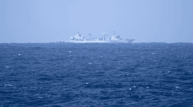 Navios de guerra chineses geram preocupação em aliados dos EUA