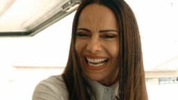 Viviane Araújo explica como conciliar Carnaval e Três Graças, mantendo Rainha de Bateria do Salgueiro. Reprodução: Globo