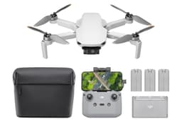 DJI Mini 4K: o drone mais leve da categoria, fácil de pilotar. Reprodução: Gizmodo