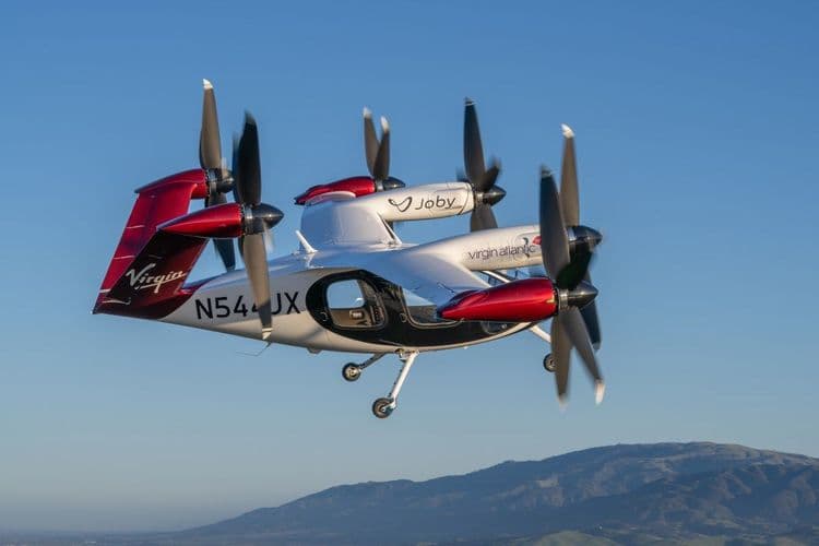 Joby Aviation e Virgin Atlantic lançam táxis aéreos elétricos no Reino Unido
