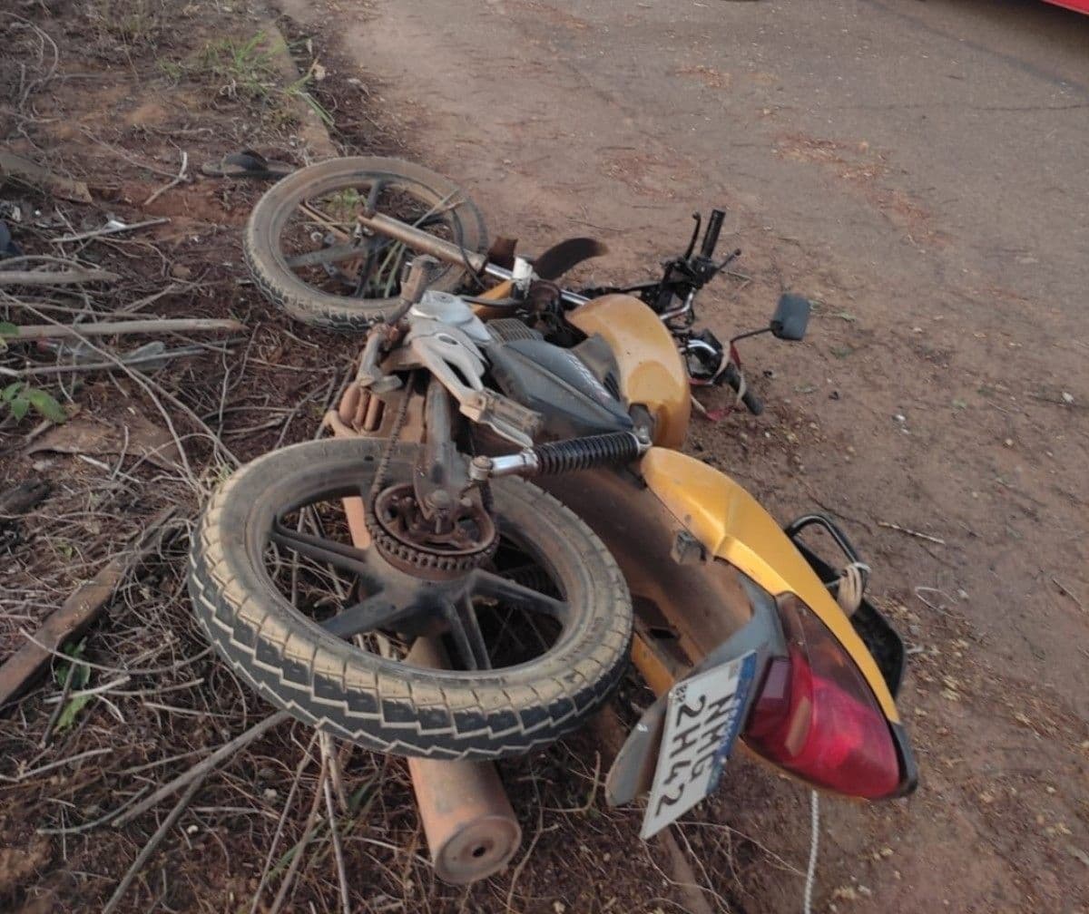 Motociclista Carlos Alberto morre em acidente ao colidir contra árvore em Rondonópolis.; Reprodução: Globo