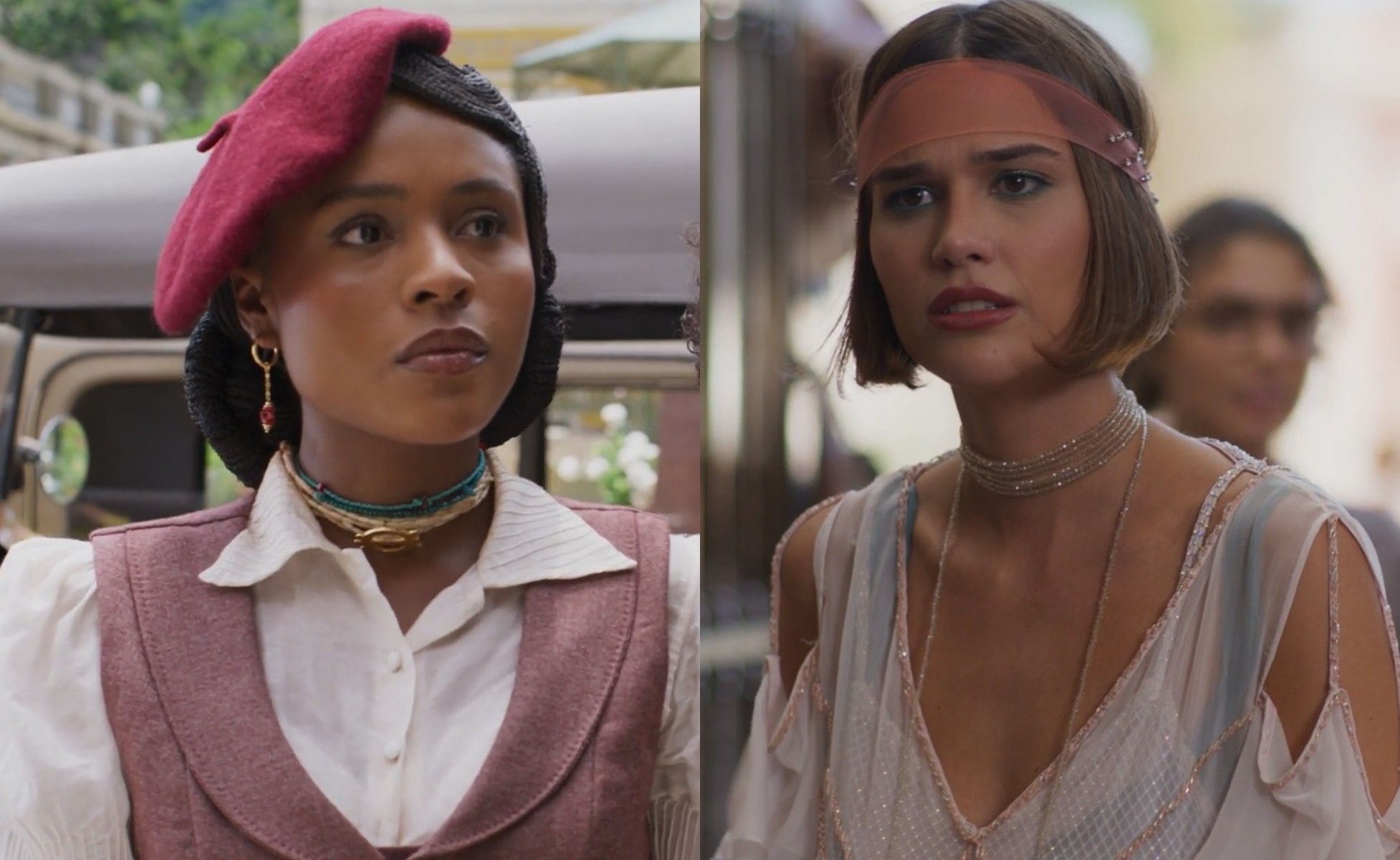 [Alika encara o preconceito de Virgínia e diz até logo em A Nobreza do Amor.]. Reprodução: Gshow