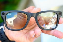 Meta apresenta os novos óculos inteligentes da Ray-Ban. Reprodução: Gizmodo.