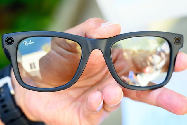 Meta apresenta os novos óculos inteligentes da Ray-Ban. Reprodução: Gizmodo.