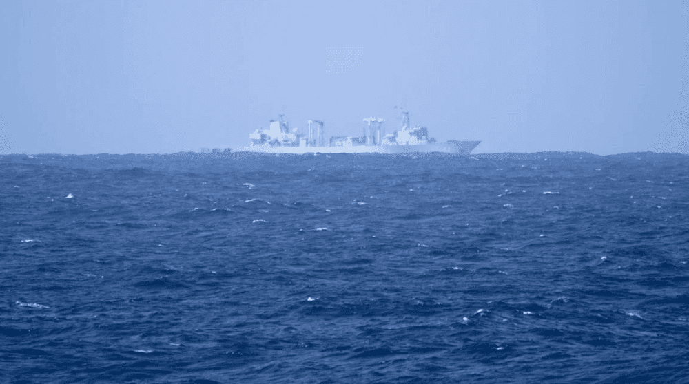 Navios de guerra chineses geram preocupação em aliados dos EUA