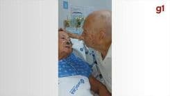 Odileta e Paschoal, casal que viveu 74 anos juntos, faleceram no mesmo dia em Votuporanga. Reprodução: Luciano Leal/Arquivo pessoal
