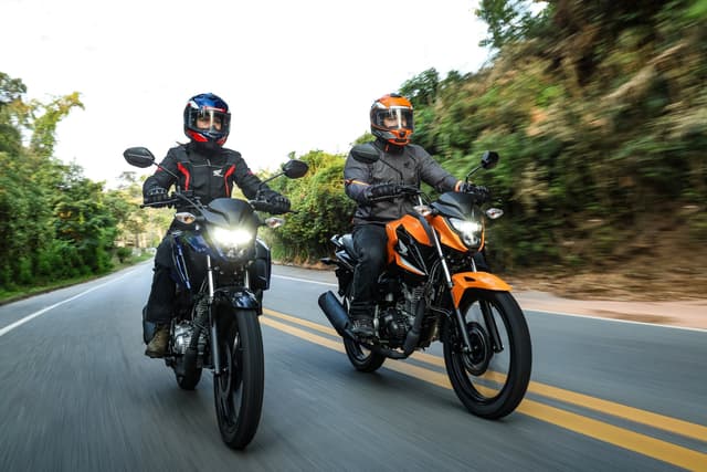 Honda CG Titan 2025 em destaque; mercado de motos cresce em 2025, com Yamaha Ténéré 700 de volta. Reprodução: Retorno do item 11