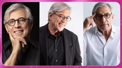 Ivan Lins, aos 80 anos, fala sobre fama de galã e celebra turnê internacional. Reprodução: Globo