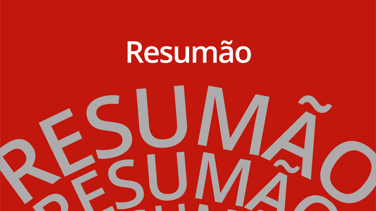 Jornalista Carol Simões apresenta o Resumão diário com as principais notícias da manhã. Reprodução: Globo