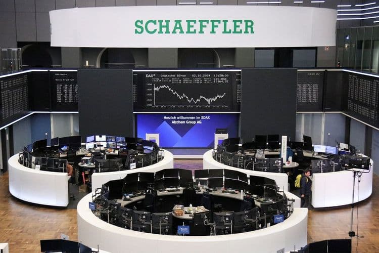 Mercados europeus enfrentam queda acentuada por tarifas de Trump