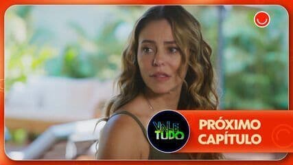 Raquel e Ivan se deparam com Heleninha em climão na pousada em Vale Tudo. Reprodução: Globo