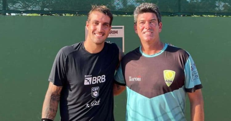 Felipe Meligeni retorna ao Brasil e treina em Itajaí