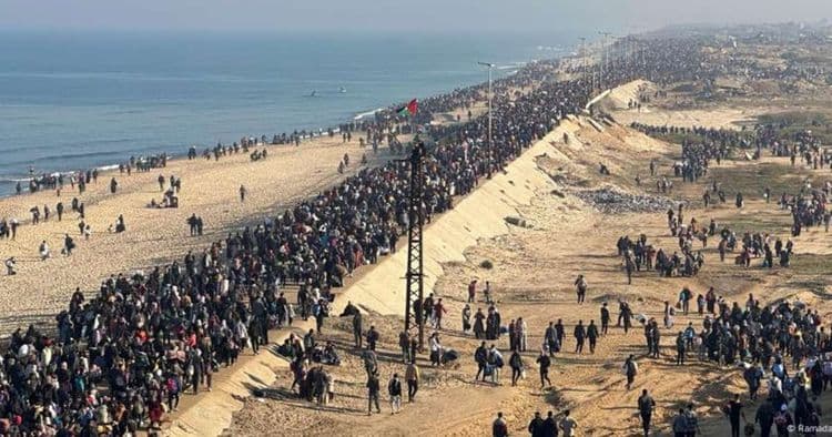 Retorno de Palestinos ao Norte de Gaza Após Conflito