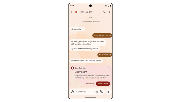 Google Inova com IA para Bloquear SMS Fraudulentos