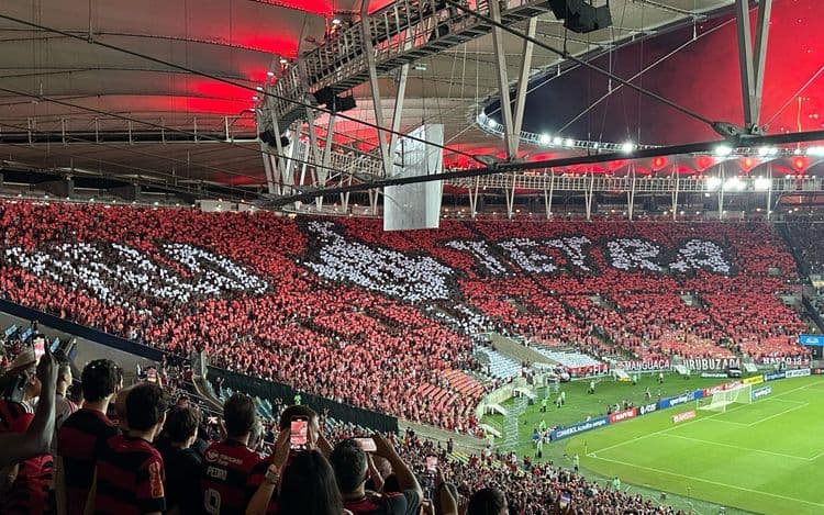 Flamengo é derrotado pelo Central Córdoba em seu debut na Libertadores de 2025 no Maracanã. Reprodução: Lance.