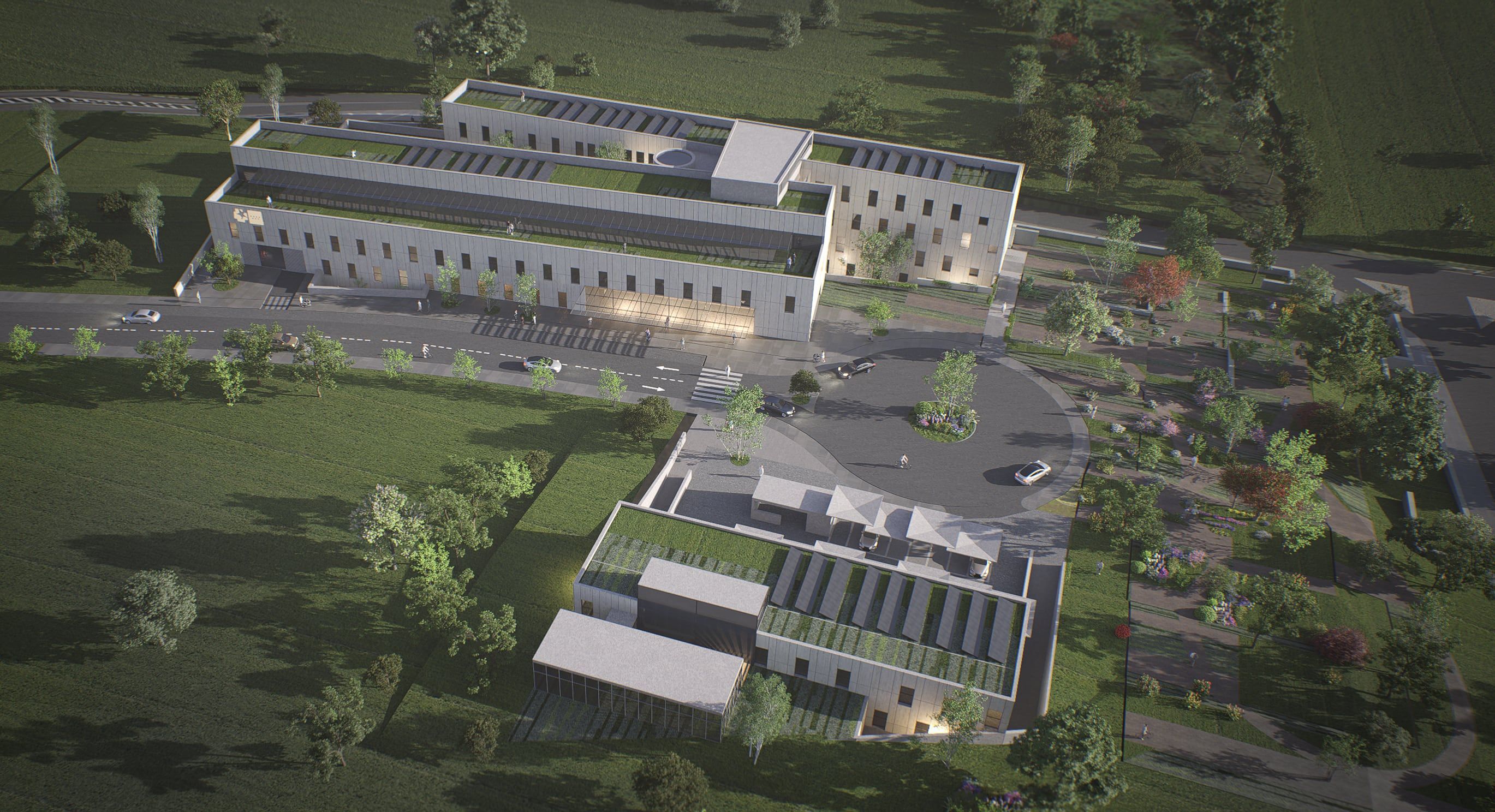 [Sete anos esperando o hospital público prometido por Ayuso.]. Reprodução: Elpais