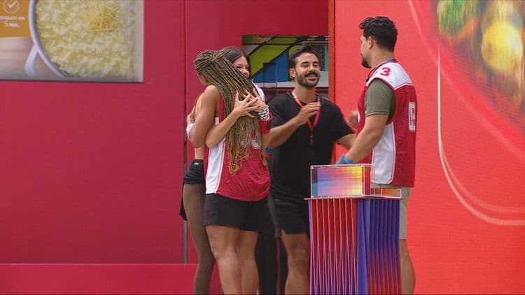 Vitória Strada e Mateus recebem Castigo do Monstro no BBB 25