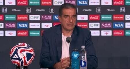 Renato Paiva fala sobre orgulho após eliminação do Botafogo na Copa do Mundo de Clubes.; Reprodução: Globo