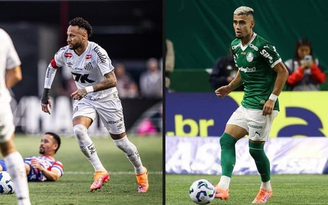 Neymar retorna ao Santos em duelo de domingo contra o Palmeiras. Reprodução: IG