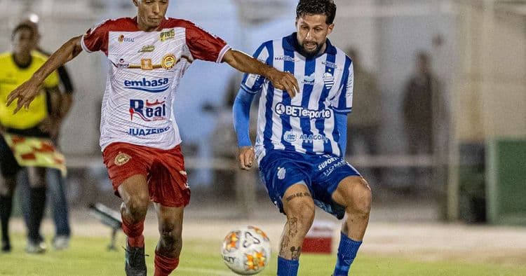 Juazeirense e CSA empatam em emocionante duelo no Nordestão