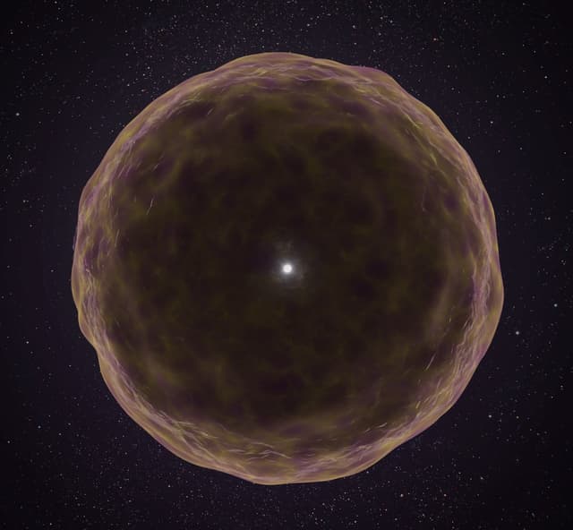 Pesquisadores revelam pela primeira vez o interior de uma estrela em colapso. Reprodução: El País