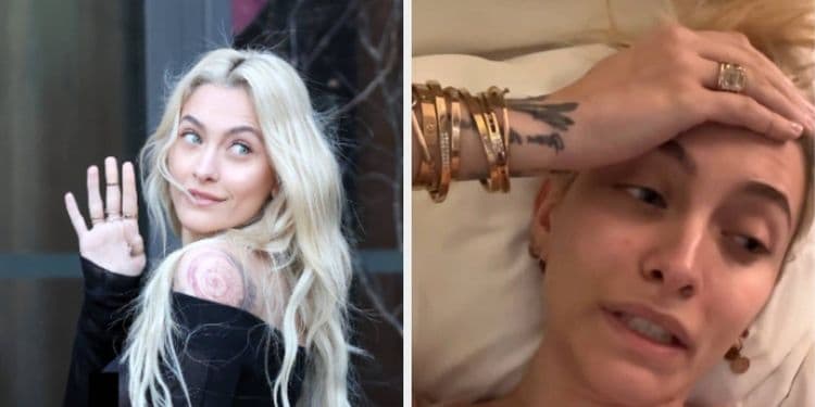 Paris Jackson e o polêmico vestido transparente na Semana de Moda