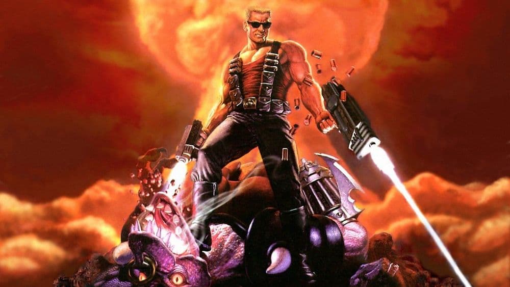 Shankar anuncia série baseada na franquia 'Duke Nukem'. Reprodução: Gizmodo