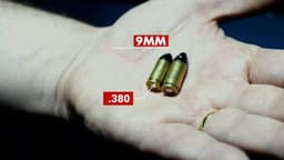 Balas de calibre .380 e 9mm destacam o aumento de armas restritas entre CACs no Brasil. Reprodução: Luiz Gabriel Franco/g1