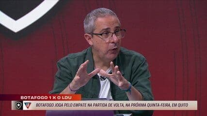 Chris Ramos é o novo centroavante do Botafogo, anunciado para a temporada 2026. Reprodução: Globo