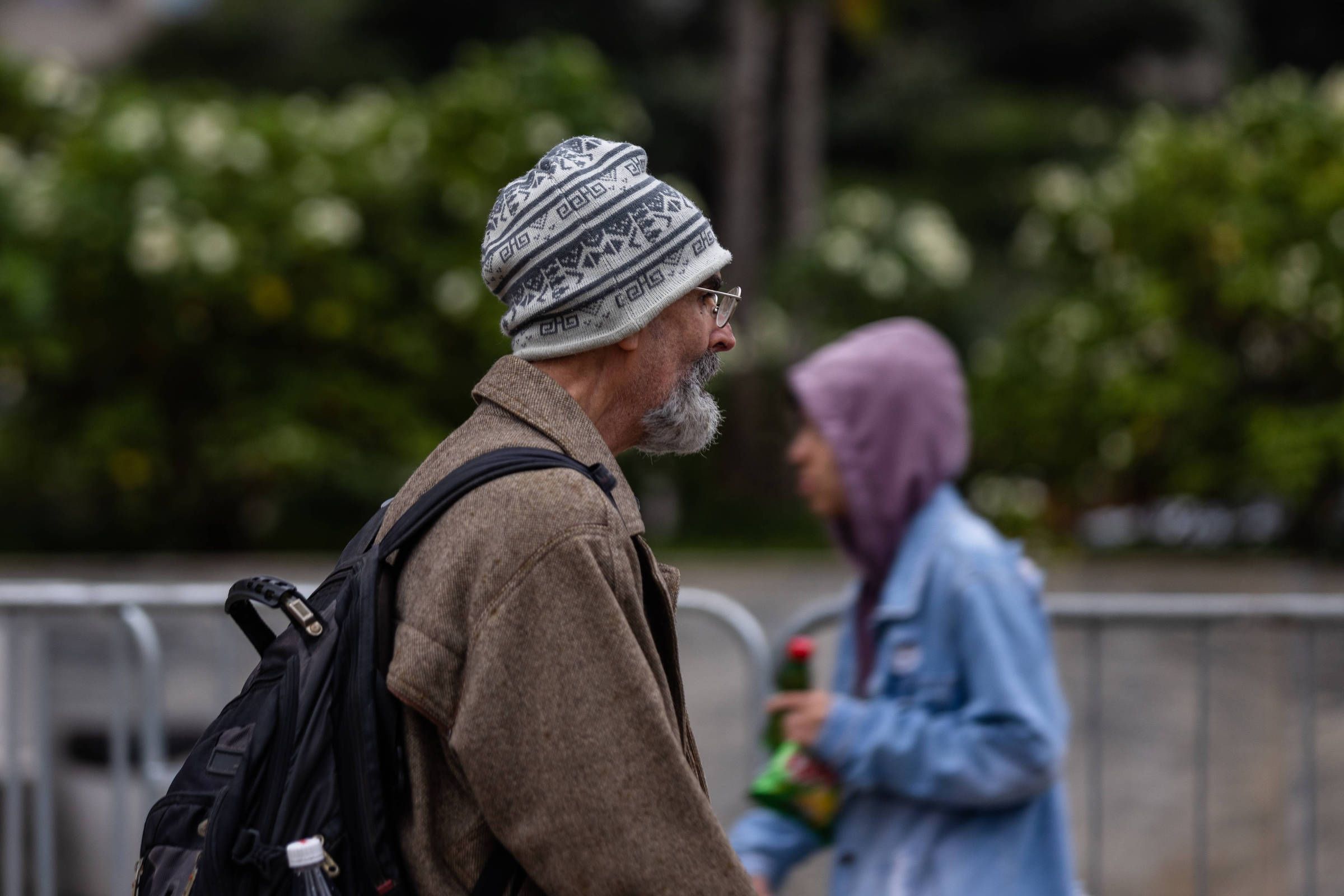 Semana come�a com frio e chuvisco em SP; m�nimas ficam pr�ximas dos 10�C - Foto: Folha de S.Paulo