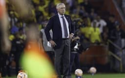 Ancelotti celebra desempenho positivo em sua estreia como técnico da Seleção Brasileira. Reprodução: CBF