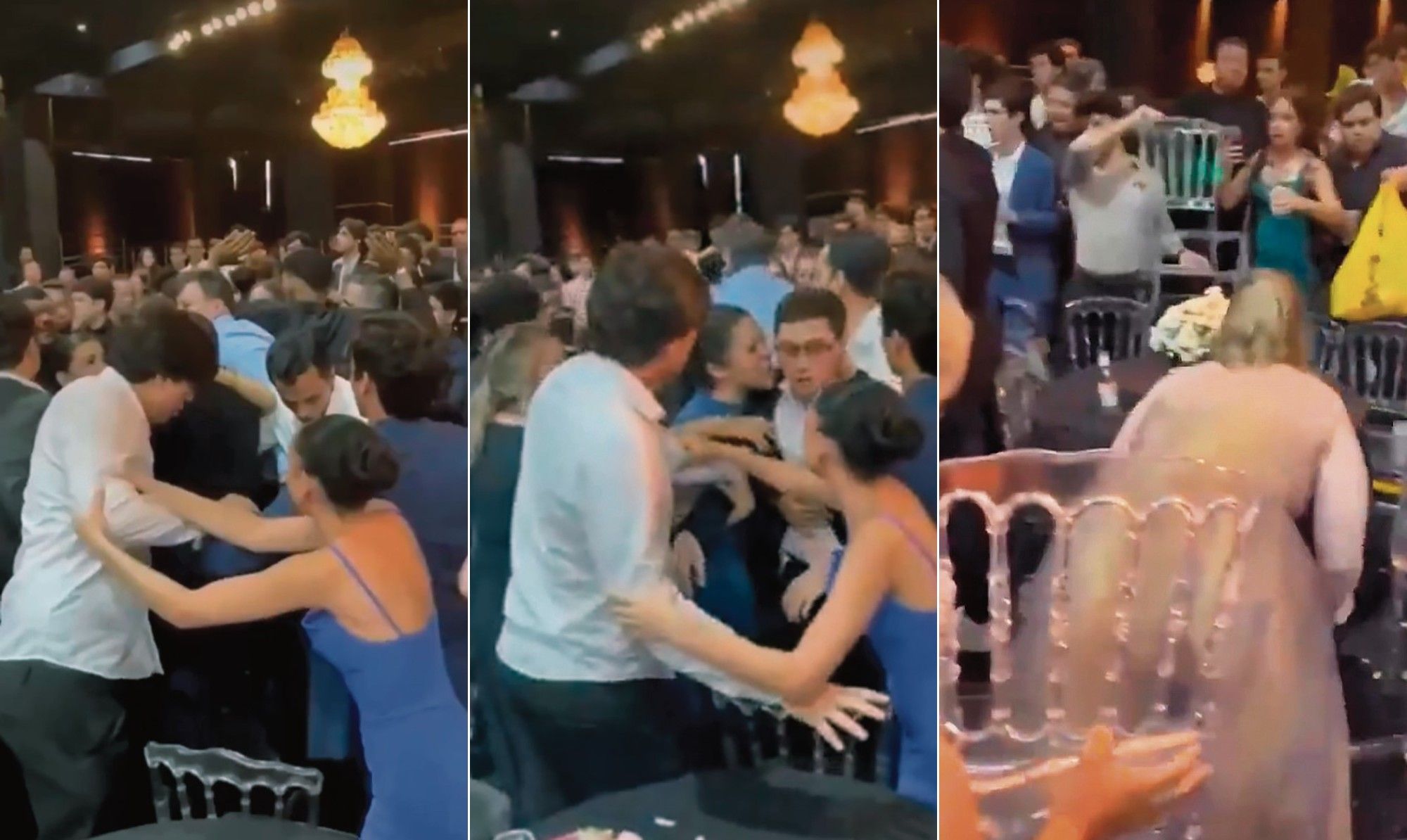 [Confusão em formatura após funk com alusão a estupro gera debate entre artistas]. Reprodução: Oglobo