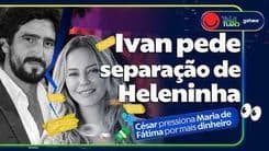 Ivan e Raquel se encontram em conferência, mas são observados por espião de Odete Roitman.; Reprodução: Globo