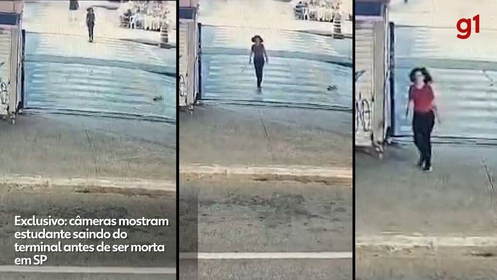 Bruna Oliveira, 28 anos, desapareceu após chegar à estação Itaquera.; Legenda da imagem. Reprodução: Globo