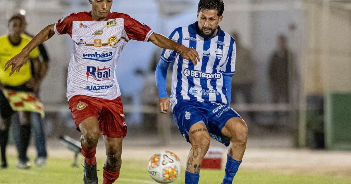 Juazeirense e CSA empatam em emocionante duelo no Nordestão