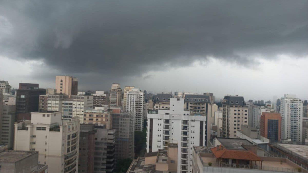Defesa Civil emite alerta severo para São Paulo devido a condições climáticas adversas. Reprodução: Ig.