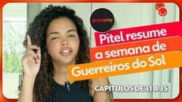 Bida e Valiana tentam esconder romance ao serem surpreendidos na biblioteca de Jânia. Reprodução: Globo