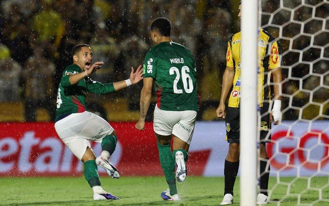 Palmeiras vence o Novorizontino na chuva e conquista o Paulistão.. Reprodução: Esporte