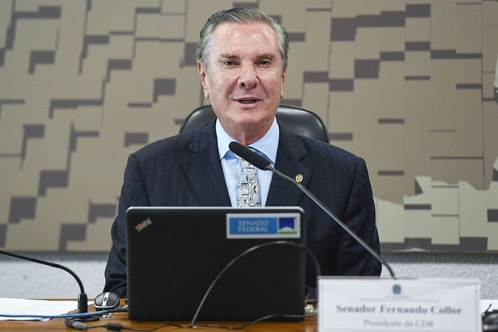 Político é detido após condenação em esquema de corrupção. Reprodução: Globo