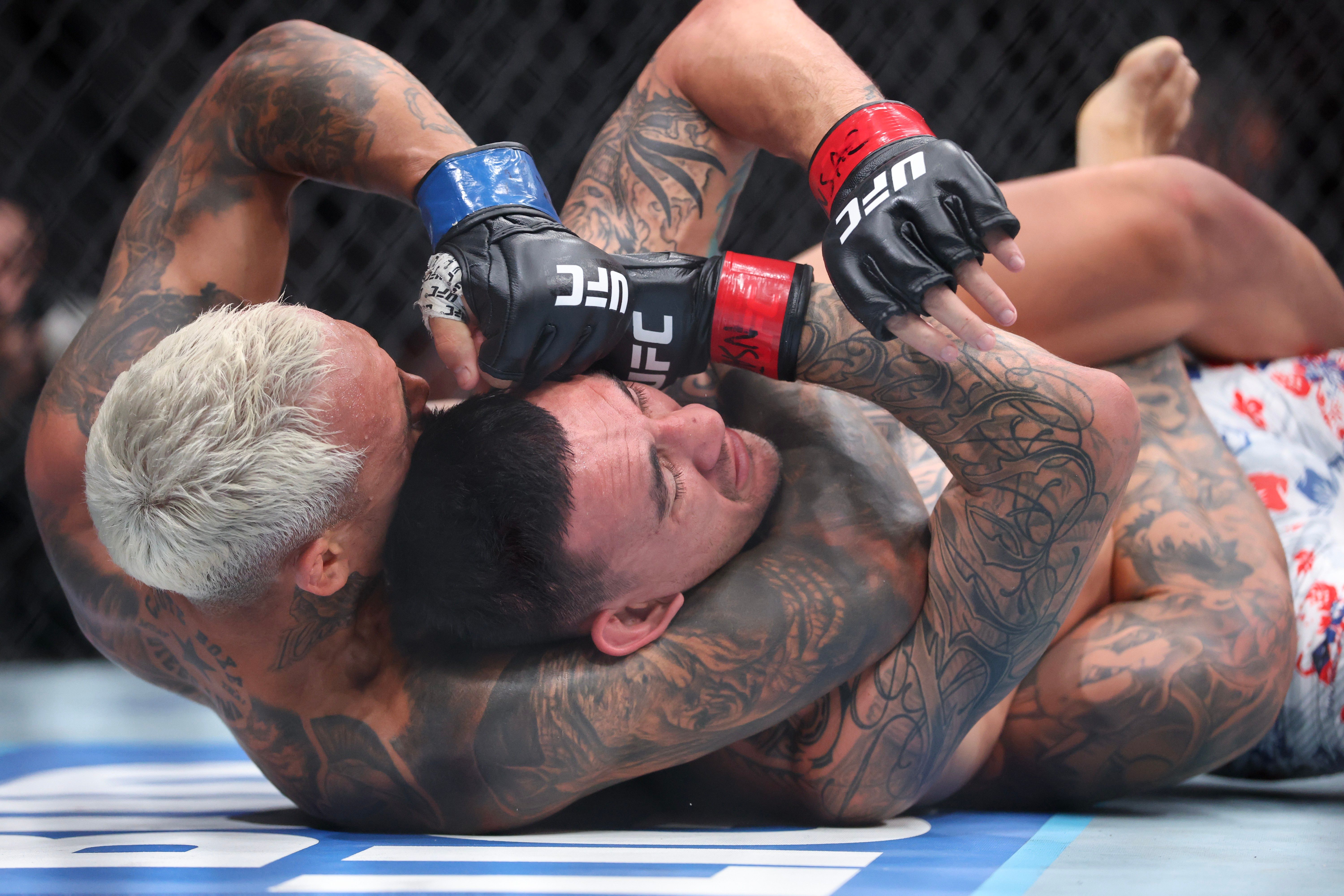 Charles do Bronx conquista cinturão BMF em monólogo no UFC 326. Reprodução: Ge