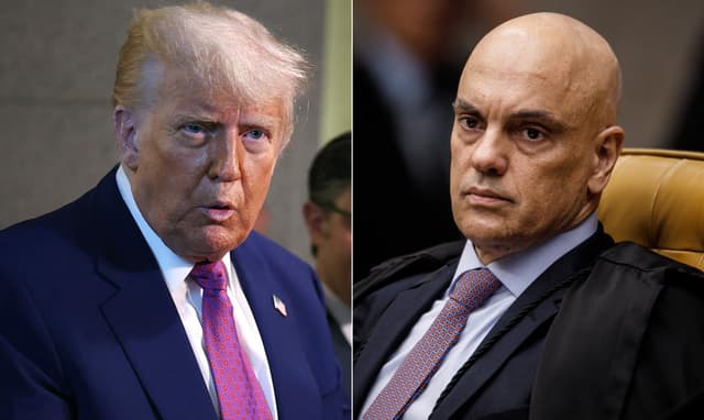 Trump negocia com Lula e mira derrubar sanções a Moraes.. Reprodução: Oglobo