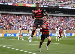 Flamengo se prepara para enfrentar o Bayern de Munique no Mundial de Clubes. Legenda da imagem. Reprodução: Globo