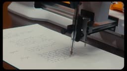 Robô recria manuscrito de Shakespeare com caneta BIC