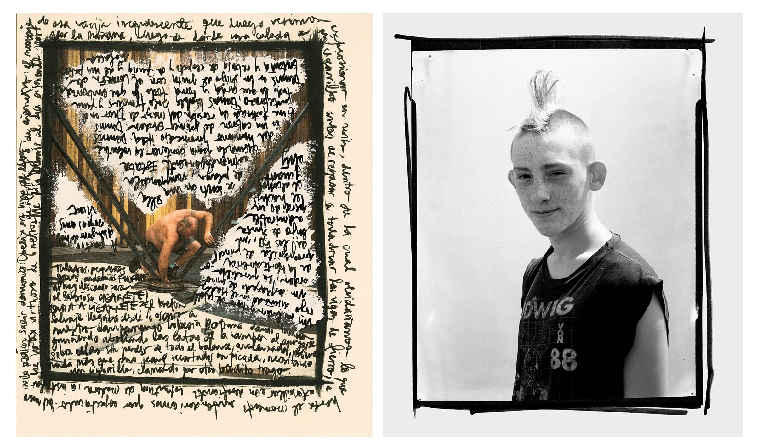 Festival musical selvagem: rock e velocidade com pneus em evidência.. Reprodução: Elpais