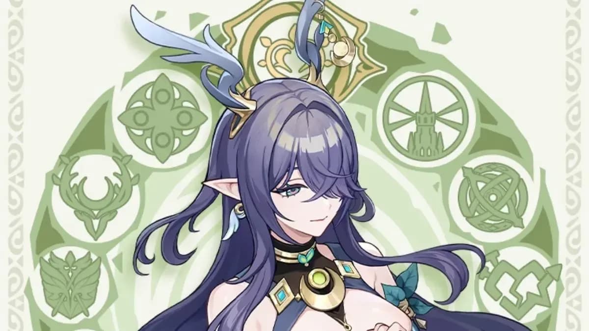 Lauma é apresentada como nova personagem jogável na versão 6.0 de Genshin Impact. Reprodução: GosuGamers