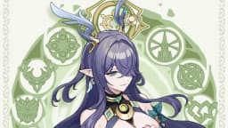 Lauma é apresentada como nova personagem jogável na versão 6.0 de Genshin Impact. Reprodução: GosuGamers