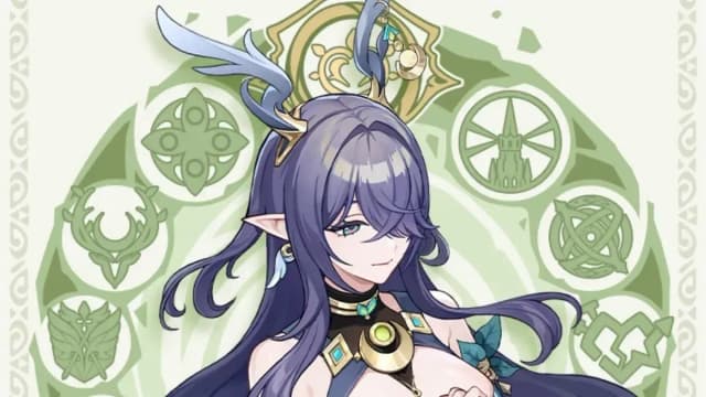 Lauma é apresentada como nova personagem jogável na versão 6.0 de Genshin Impact. Reprodução: GosuGamers