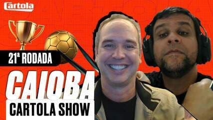 Caioba e Dandan oferecem dicas para a 21ª rodada do Brasileirão. Reprodução: Globo