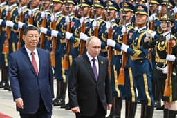 O FSB relata preocupação com espionagem chinesa, apesar da amizade proclamada entre Rússia e China.; Reprodução: Globo
